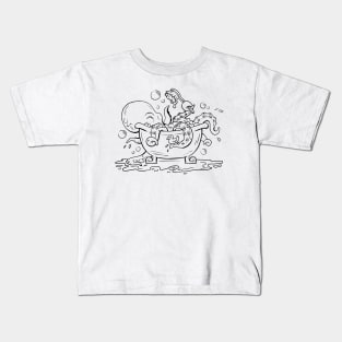 Octopus Bath Kids T-Shirt